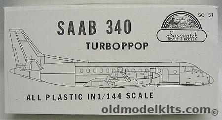 Sasquatch 1/144 Saab 340 Turboprop, SQ-51 plastic model kit